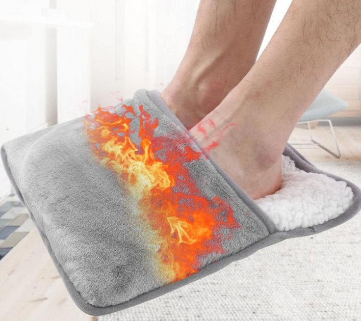 Грелка для ног Foot warmer AND XL-997 серая - Фото 6 Грелка для ног Foot warmer AND XL-997 серая - изображение 6