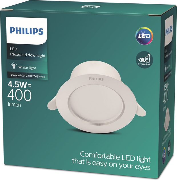 Lampa punktowa Philips Diamond Cut 4.5 W (929002569131) - obraz 4