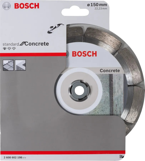 Алмазний диск Bosch Standard for Concrete 150 мм (2608602198) - зображення 2
