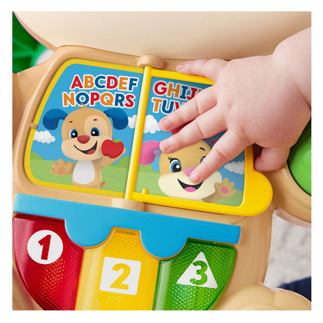 Ходунки Fisher-Price Граю та Вчуся Навчальна каталка "Собачка" (FTC66) (C42) (грецькою мовою) (887961640908) (955555911293262) - Уцінка - зображення 2