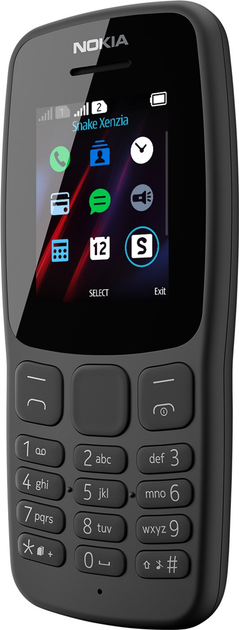 Telefon komórkowy Nokia 106 TA-1114 (2018) DualSim 3G Black (6438409024428) (354194109391592) - Outlet - obraz 4