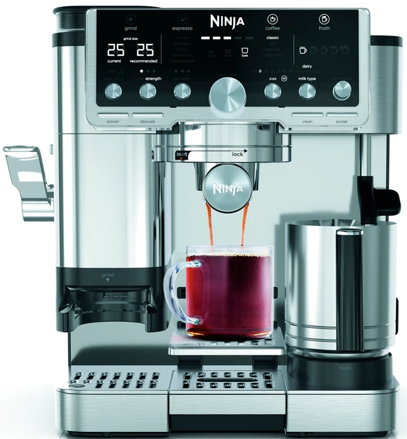 Кофеварка рожковая Ninja Luxe Café Essential Coffee Maker ES701EU
