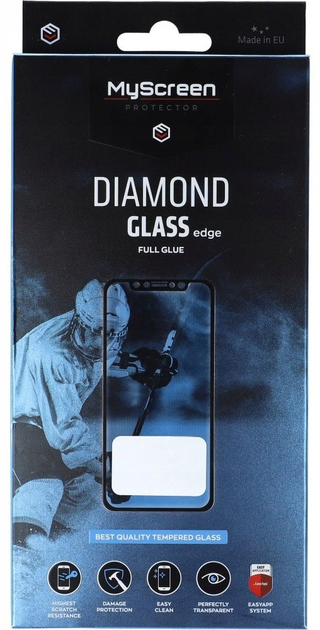 Szklo hartowane MyScreen Diamond Glass Edge do Xiaomi Redmi 14C 5G (MD10272TG DEFG BLACK) - obraz 1
