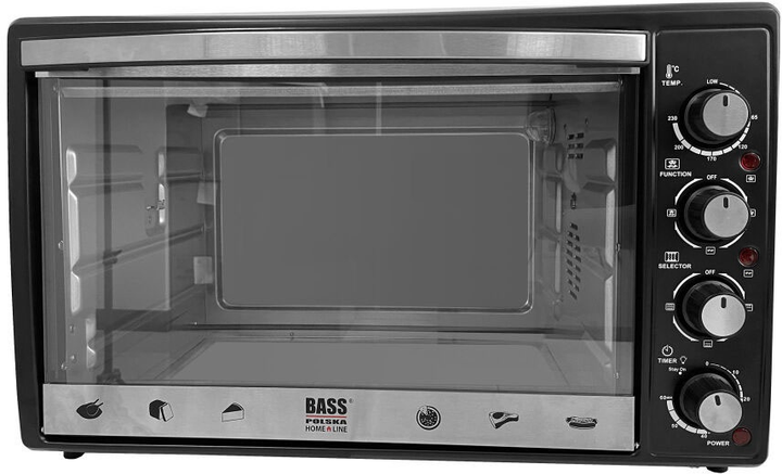 Електрична піч Bass Polska BH 10370 (5902067623350) (955555910018041) - Уцінка - зображення 1