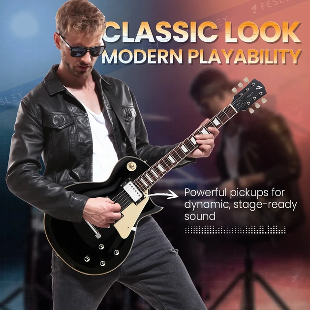 Электрогитара Fesley FLP900 BK (комплект) - изображение 7