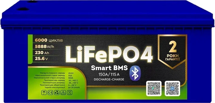 Комплект резервного питания Must инвертор + LiFePO4 аккумулятор (W3200 + АКБ LiFePO4 5888Wh), пластик - изображение 3