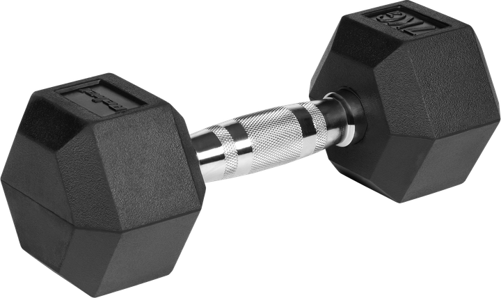 Hantle żeliwne Rebel Active gumowane HEX 2x7 kg RBA-2325-07 (5901890111850) - obraz 3