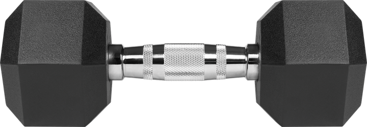 Hantle żeliwne Rebel Active gumowane HEX 2x9 kg RBA-2325-09 (5901890111874) - obraz 4