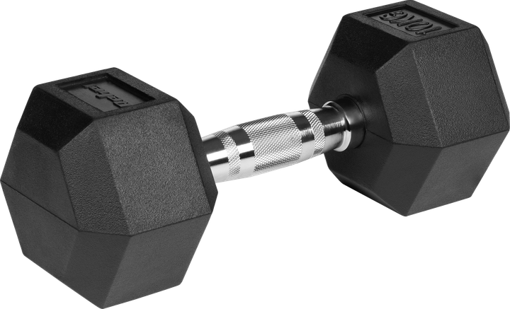 Hantle żeliwne Rebel Active gumowane HEX 2x10 kg RBA-2325-10 (5901890111881) - obraz 3