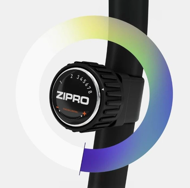 Велотренажер домашний Zipro Beat RS до 120 кг с системой магнитного сопротивления Черный с белым - изображение 9