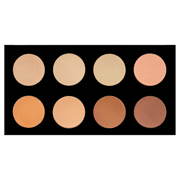 Палетка для контуринга лица NYX Highlight&Contour хайлайтер и скульптор - изображение 3