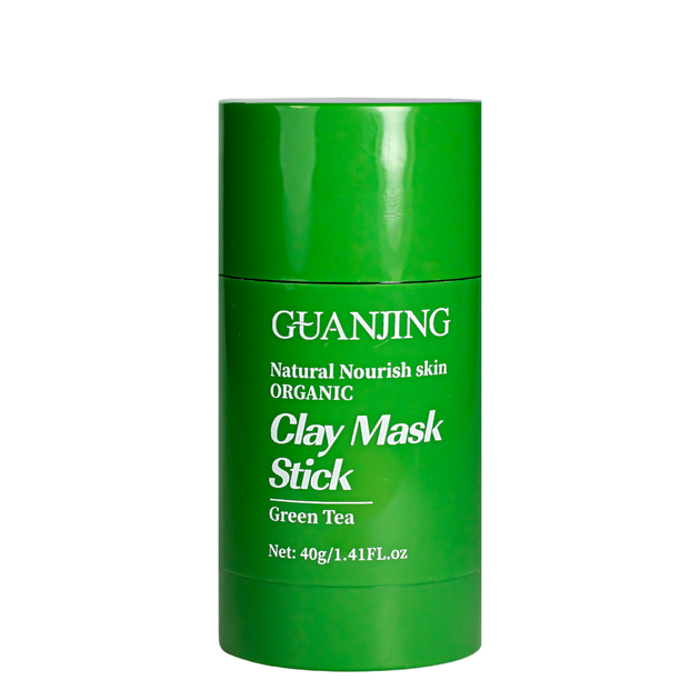 Маска стик для обличчя Guanjing Clay Mask Stick із екстрактом зеленого чаю 40 г - Фото 2 Маска стик для обличчя Guanjing Clay Mask Stick із екстрактом зеленого чаю 40 г - изображение 2