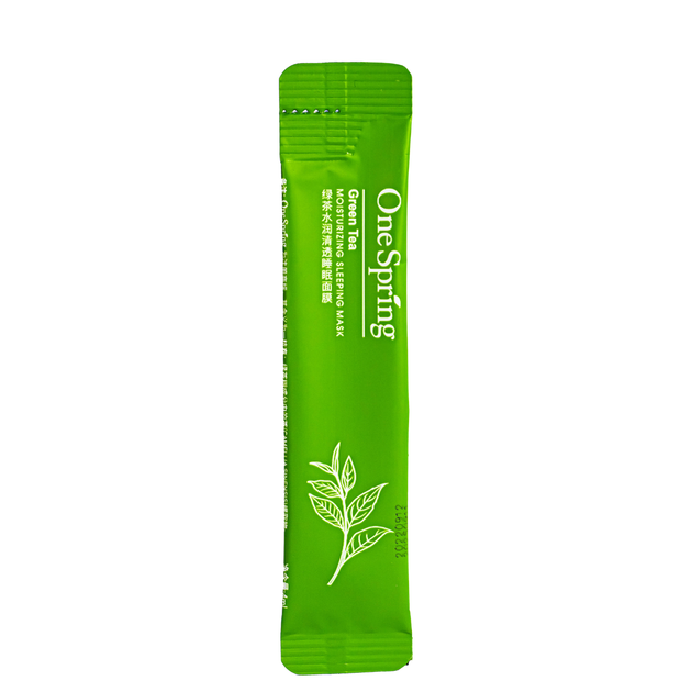 Нічна маска для обличчя OneSpring Green Tea Moisturizing із екстрактом чайного дерева - Фото 2 Нічна маска для обличчя OneSpring Green Tea Moisturizing із екстрактом чайного дерева - зображення 2