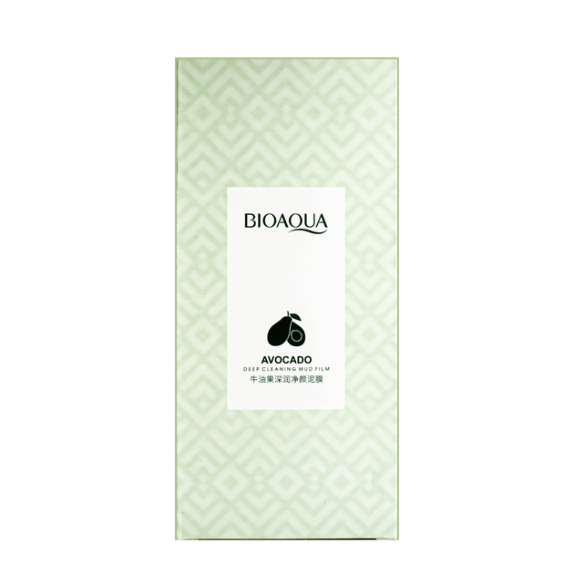 Маска для обличчя грязьова очисна Bioaqua Avocado, 7,5 мл - зображення 4