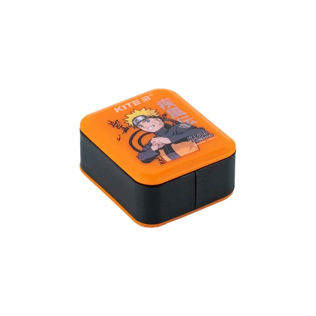 Точилка з контейнером прямокутна Kite Naruto NR24-116 - Фото 2 Точилка з контейнером прямокутна Kite Naruto NR24-116 - изображение 2