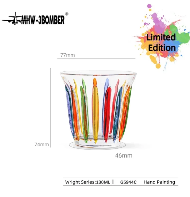 Стакан MHW-3Bomber Wirght Cup hand-painted 130 мл - изображение 6