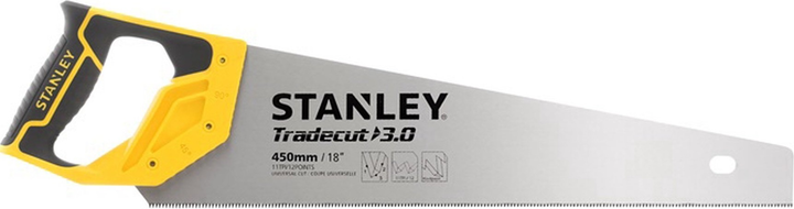 Ножівка для дерева Stanley Tradecut 450 мм 11 tpi (STHT20355-1) - зображення 1
