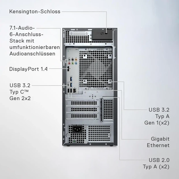 Робоча станція Dell XPS 8960 i9-14900K / 32GB / 2TB / Win11 Pro / RTX 4080 Super - Фото 3 Робоча станція Dell XPS 8960 i9-14900K / 32GB / 2TB / Win11 Pro / RTX 4080 Super - изображение 3
