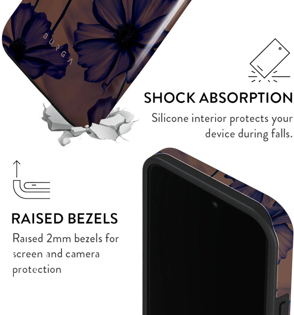 Панель Burga Velvet Night Tough Magsafe Case для Apple iPhone 15 Pro Max (RB_01_IP15PROMAX_TH-MAGSAFE) - зображення 4