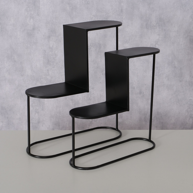 Kwietniki schodki Boltze PLUTO 2 szt. wys. 45-55 cm (4066076406968) - obraz 3