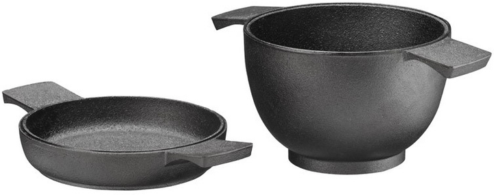 Zestaw naczyń Skeppshult Mini garnek 0.5 l + Mini casserol 12 cm (7317930650001) - obraz 1