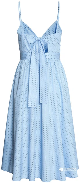 Сарафан H&M 0532883 38 Голубой в горох (7777788888999) - изображение 3