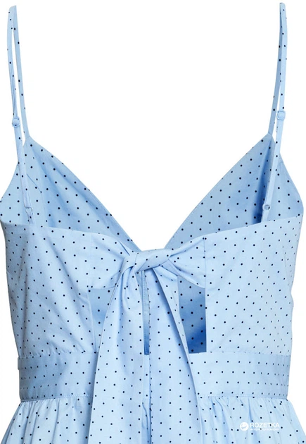Сарафан H&M 0532883 38 Голубой в горох (7777788888999) - изображение 4