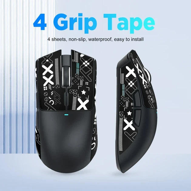 Гріпси Наклейки для миші Attack Shark X11 Чорний – фото, відгуки