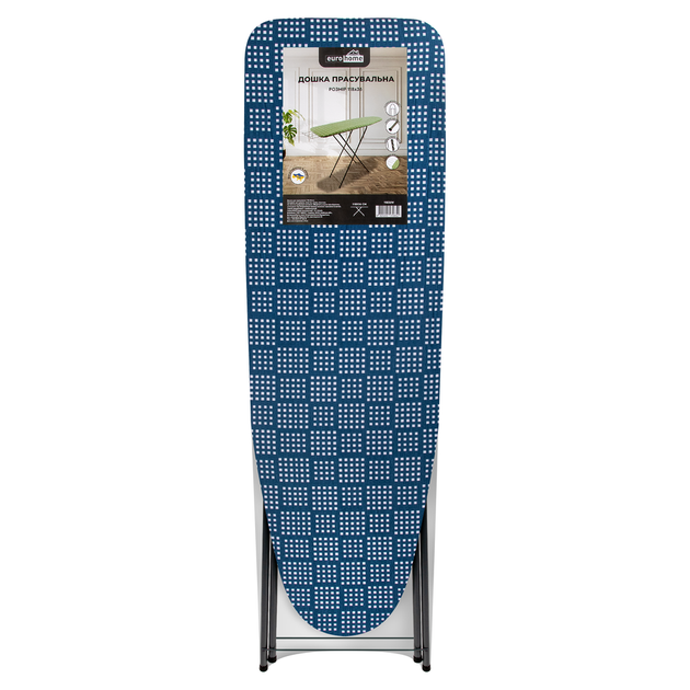 Дошка для прасування 104*30 см EuroHome, синій (10430W) - изображение 3