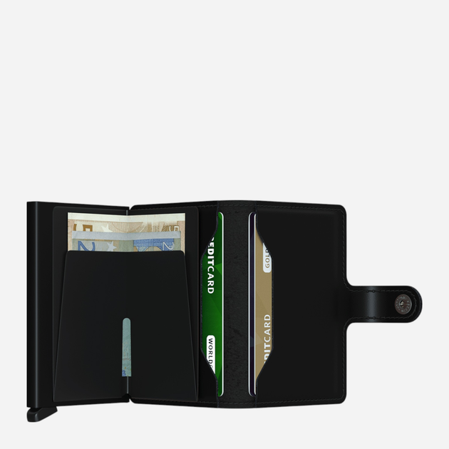 Portfel skórzany RFID Secrid Mm Czarny (800070166154) - obraz 2