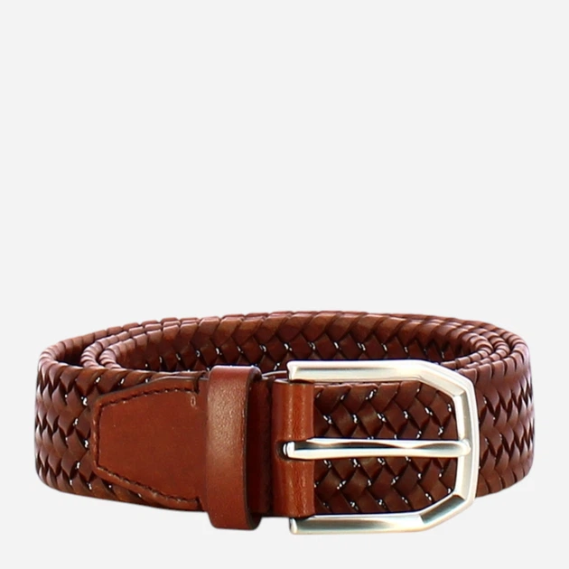 Męski pasek skórzany The Bridge Brunelleschi 0345354K 90 100 cm Brązowy (800070336753) - obraz 1