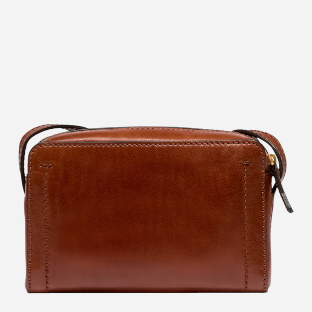 Torebka crossbody damska ze skóry naturalnej mała The Bridge Fiona 04200401 14 Brązowa (800070346989) - obraz 3