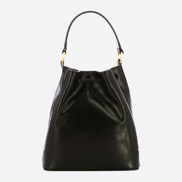Torebka crossbody damska ze skóry naturalnej mała The Bridge Fiammetta 04300401 30 Czarna (800070327562) - obraz 2