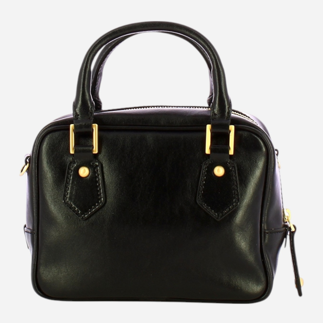 Torebka crossbody damska ze skóry naturalnej mała The Bridge Stodo 04540501 30 Czarna (800070346580) - obraz 2