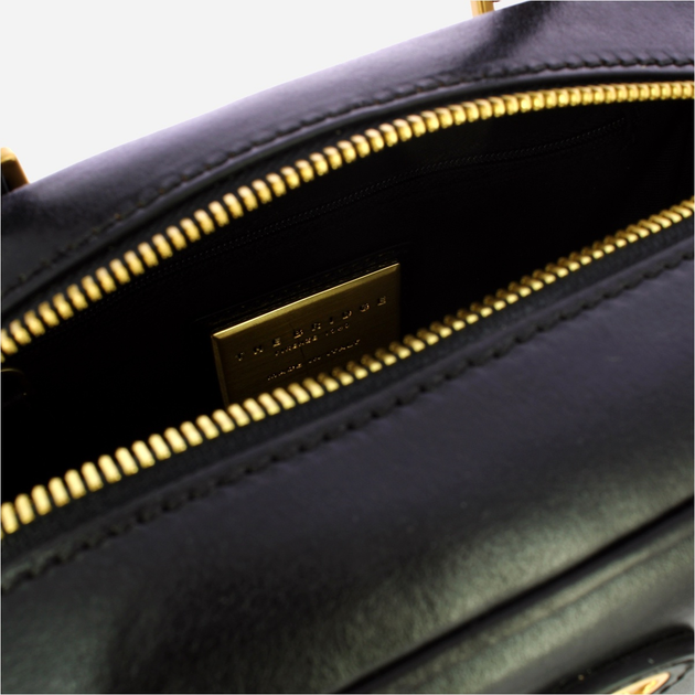Torebka crossbody damska ze skóry naturalnej mała The Bridge Stodo 04540501 30 Czarna (800070346580) - obraz 5