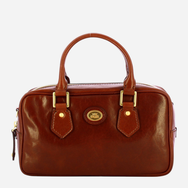 Torebka crossbody damska ze skóry naturalnej The Bridge Stodo 04541501 14 Brązowa (800070346581) - obraz 1