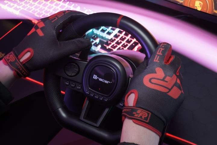 Проводной руль Tracer SimRacer Manual Gearbox 6in1 Black