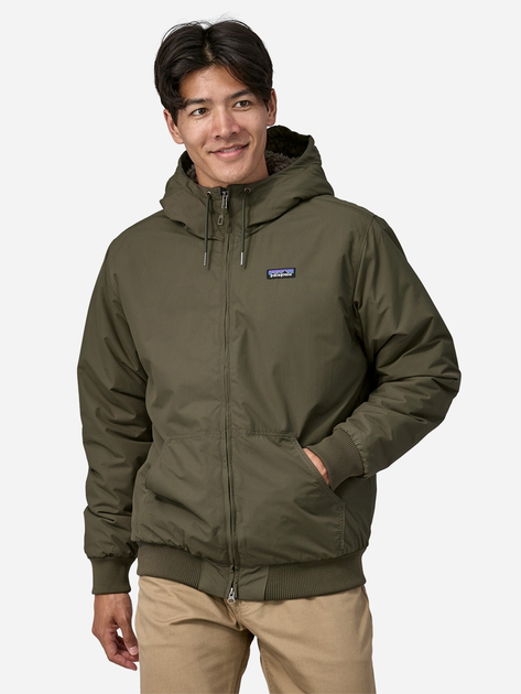 Куртка демісезонна з капюшоном чоловіча Patagonia M'S Lined Isthmus 20425 BSNG XL Зелена (800070328800) - зображення 1