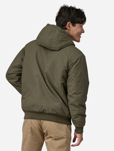 Куртка демісезонна з капюшоном чоловіча Patagonia M'S Lined Isthmus 20425 BSNG XL Зелена (800070328800) - зображення 2