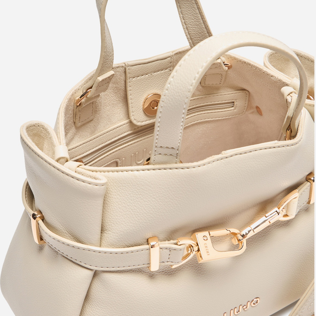 Torebka crossbody damska Liu Jo AA5047E0037 X0459 Biała (800070348800) - obraz 4