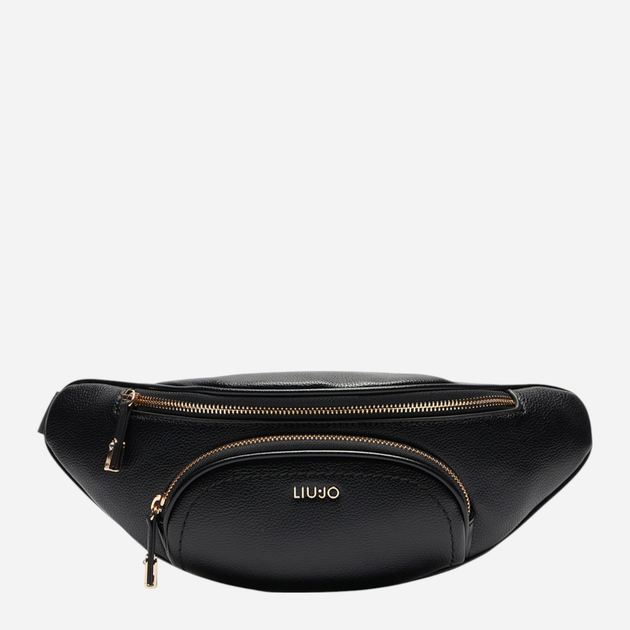 Сумка на пояс бананка жіноча зі штучної шкіри Liu Jo AA5162E0058 22222 Чорна (800070348841) - зображення 1
