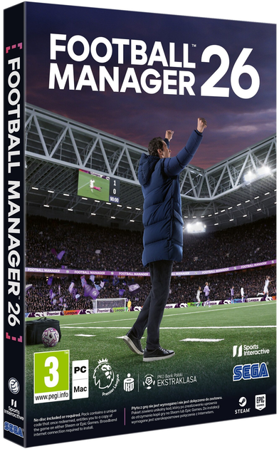 Gra PC Football Manager 26 (Klucz elektroniczny) (5055277056538) - obraz 2
