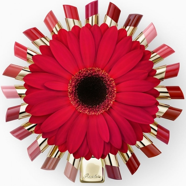 Szminka do ust Guerlain Kiss Kiss 709 Petal Red 3.2 g (3346470441606) - obraz 4