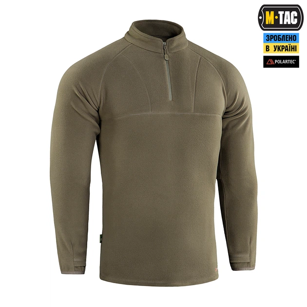 Кофта реглан M-Tac Delta Polartec Dark Olive XL 70022048-XL - Фото 3 Кофта реглан M-Tac Delta Polartec Dark Olive XL 70022048-XL - зображення 3