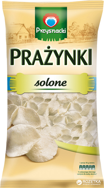 Упаковка картофельных снеков Przysnacki соленые 110 г х 18 шт (1.98 кг ...