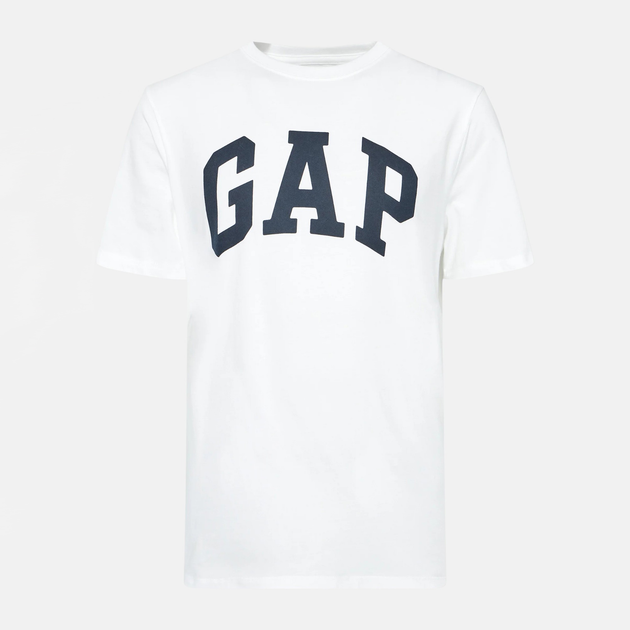 Набір футболок бавовняних довгих чоловічих GAP 885595-01 S 2 шт Синій/Білий (1200133154420) - зображення 5