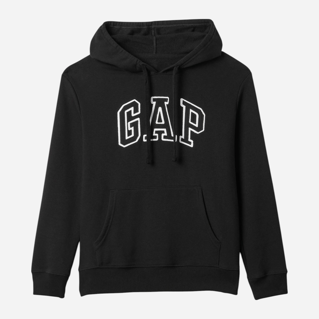 Bluza damska z kapturem kangurka GAP 463506-01 S Czarna (1200112707463) - obraz 4