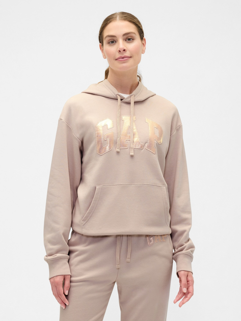 Худі жіноче GAP 885589-19 2XL Пудрове (1200146703202) - зображення 1