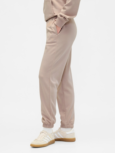 Spodnie dresowe damskie joggery GAP 889527-05 L-Regular Pudrowe - obraz 3