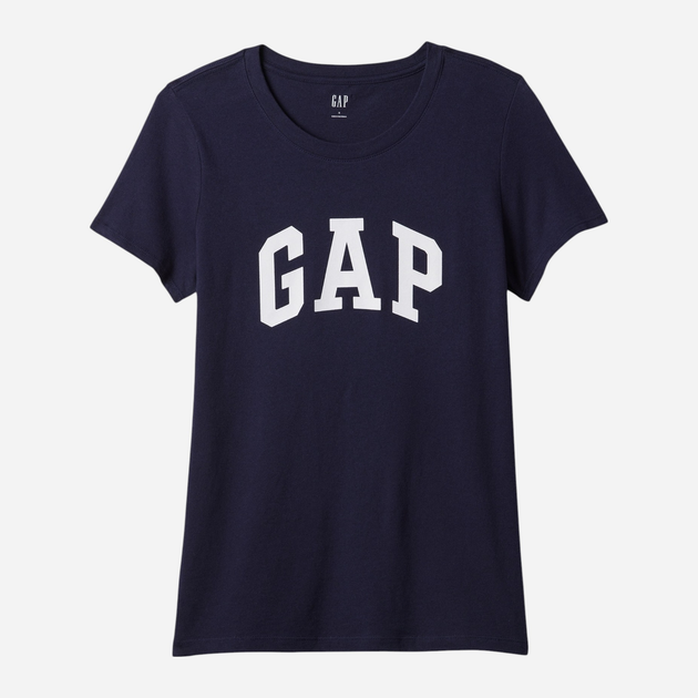 Футболка бавовняна жіноча GAP 729555-00 L Темно-синя (1200139319403) - зображення 4